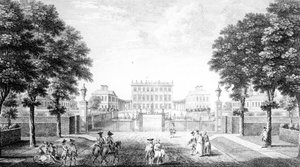 Cliveden House nabij Maidenhead Bridge in het graafschap Bucks, 1753