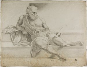 Diogenes door John Downman