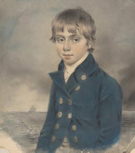 Memento Portret van een Jonge Adelborst door John Downman