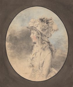 Miss Nott door John Downman