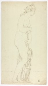 Antiek Standbeeld van Staande Venus