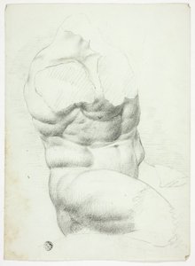 Torso van oud standbeeld