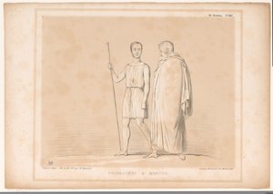 Spotprent met Lord Lincoln en Sir Robert Peel. HB Sketches door John Doyle