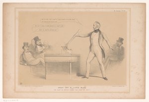 Spotprent met Lord Palmerston door John Doyle