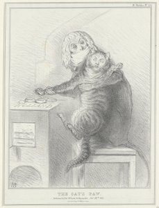 Spotprent op Talleyrand en Palmerston, 1832 door John Doyle
