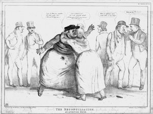 De Verzoening. Een Ontroerende Scene, 1834
