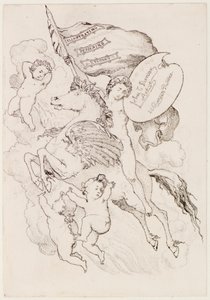 Vliegend paard door John Duncan