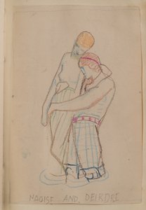 Naoise en Deirdre door John Duncan