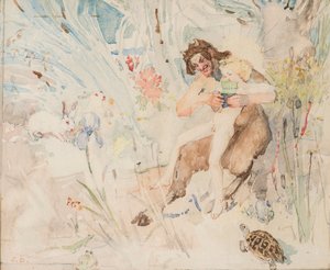 Pan, ca. 1895