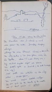 Schetsboek met 60 schetsen en illustraties, geschriften over tempera verf en kunstenaars waaronder Botticelli door John Duncan