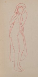 Zonder titel [Vrouwelijke figuur] door John Duncan