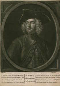 De heer Walker in de rol van kapitein Macheath door John Ellys