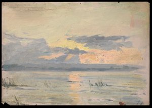 Zeegezicht door John Everett