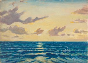 Zeegezicht door John Everett