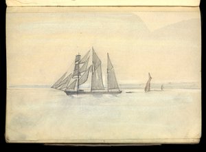 Zeegezicht, schetsboek
