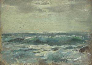 Zeegezicht, eind 19e eeuw - midden 20e eeuw
