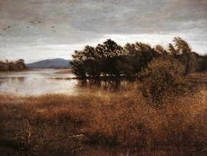 Koude Oktober, 1870 door John Everett Millais