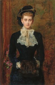 Gravin de Pourtales, de voormalige mevrouw, 1876