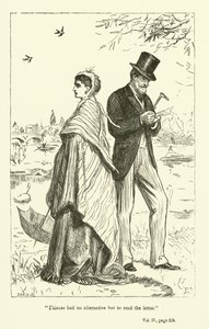 Illustratie voor Phineas Finn door Anthony Trollope door John Everett Millais