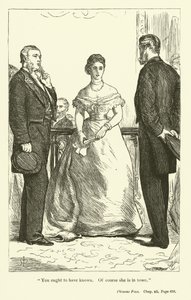 Illustratie voor Phineas Finn door Anthony Trollope door John Everett Millais