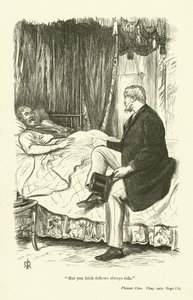 Illustratie voor Phineas Finn door Anthony Trollope door John Everett Millais