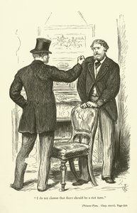 Illustratie voor Phineas Finn door Anthony Trollope