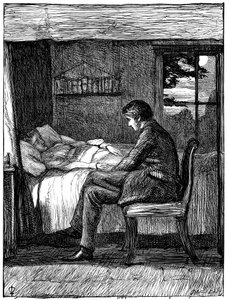 Illustratie voor het gedicht Laatste Woorden door Owen Meredith, 1860