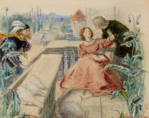 Ontdekking van Geliefden door John Everett Millais
