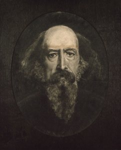 Portret van Alfred, Lord Tennyson