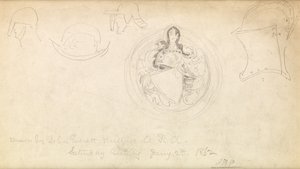 Schets voor een Wapen, 1862 door John Everett Millais
