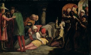 De Dood van Romeo en Julia door John Everett Millais
