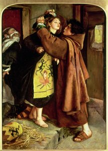 De Ontsnapping van een Ketter, 1559, 1857 door John Everett Millais