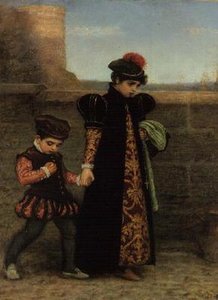 De jeugd van St. Teresa door John Everett Millais