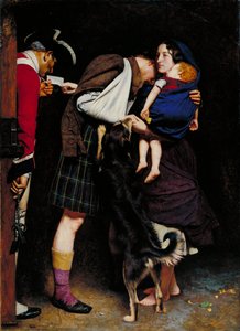Het bevel tot vrijlating, 1746 door John Everett Millais