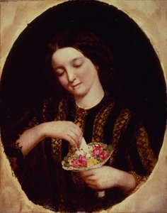 Het Boeket door John Everett Millais