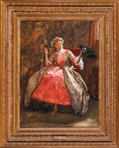 De witte kokarde door John Everett Millais