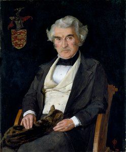 Thomas Combe, 1850 door John Everett Millais