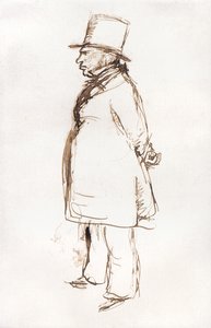 Turner Op Vernisdag Bij De Koninklijke Academie door John Everett Millais