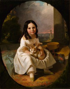 Mary Elizabeth Francis, de dochter van de kunstenaar door John F. Francis