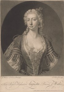 Hare Koninklijke Hoogheid Augusta Prinses van Wales, 1751