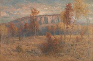 East Rock door John Ferguson Weir