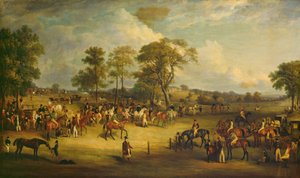 Heaton Park Races door John Ferneley
