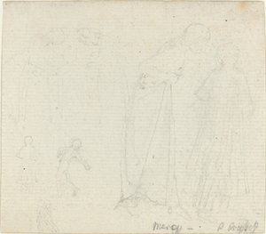 Figurenstudies door John Flaxman