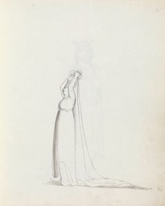 Mevrouw Siddons als Constance door John Flaxman