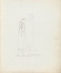 Mevrouw Siddons als Constance door John Flaxman