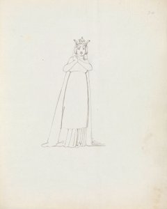 Mevrouw Siddons als Constance door John Flaxman