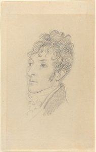 Portret van een Man door John Flaxman