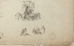 Studie van Neptunus en Zeedieren (?)