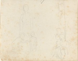 Twee groepen figuren door John Flaxman