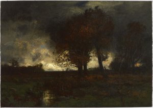 Een Stormachtige Dag, 1887